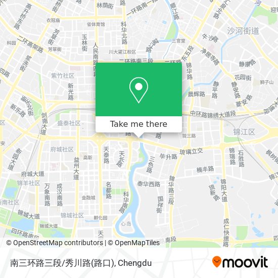 南三环路三段/秀川路(路口) map