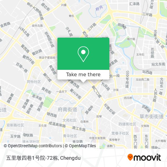 五里墩四巷1号院-72栋 map