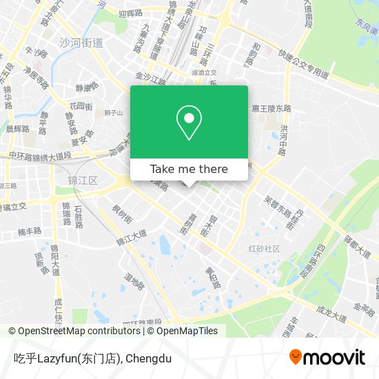 吃乎Lazyfun(东门店) map