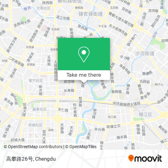高攀路26号 map
