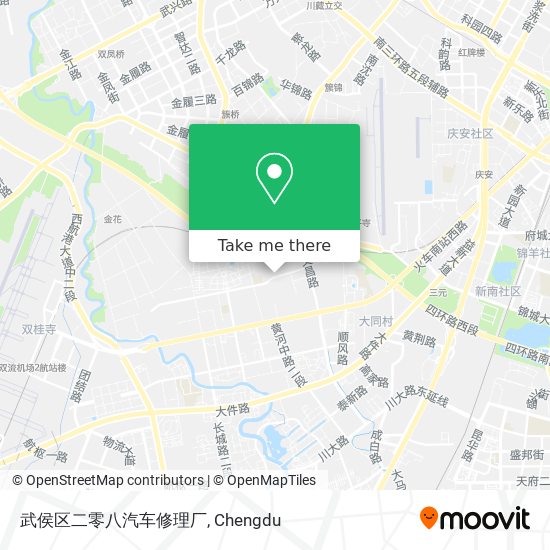 武侯区二零八汽车修理厂 map