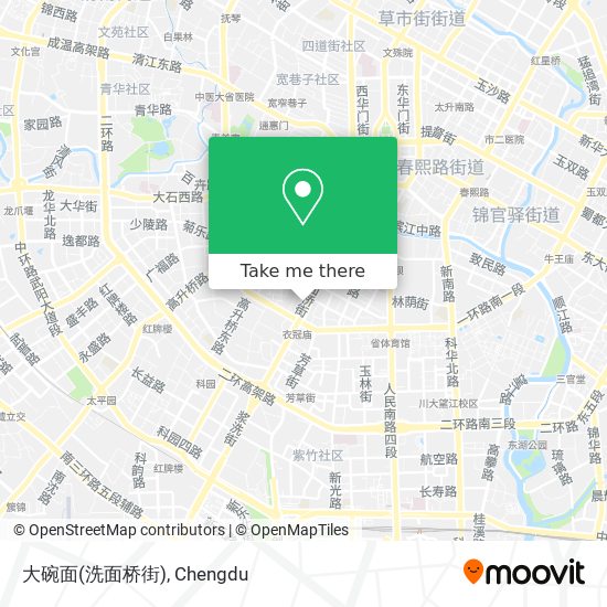 大碗面(洗面桥街) map