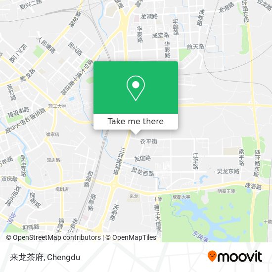 来龙茶府 map
