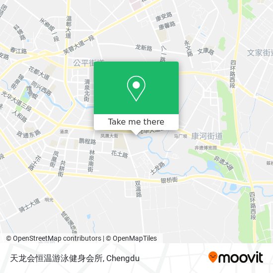天龙会恒温游泳健身会所 map