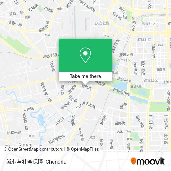就业与社会保障 map