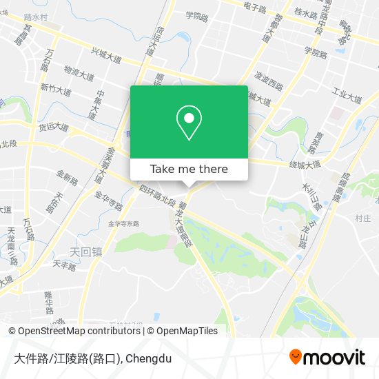 大件路/江陵路(路口) map