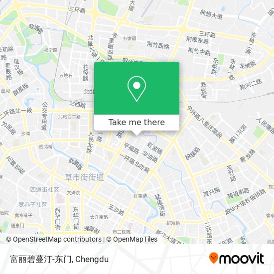 富丽碧蔓汀-东门 map