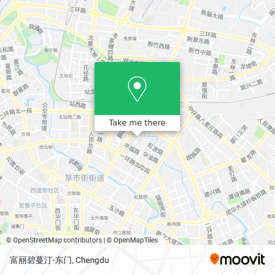 富丽碧蔓汀-东门 map