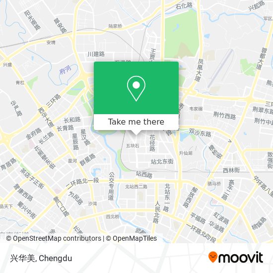 兴华美 map