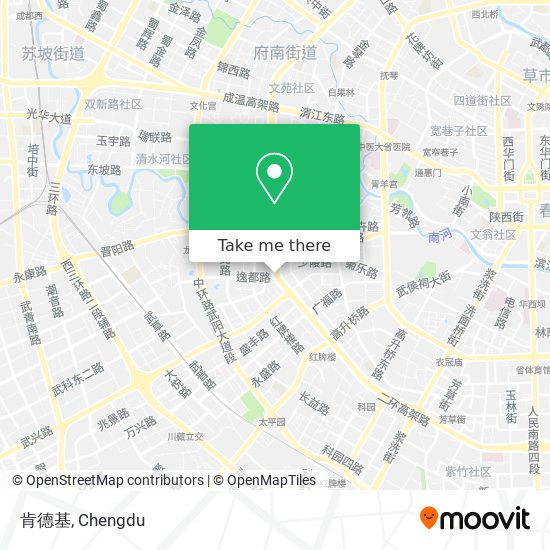 肯德基 map