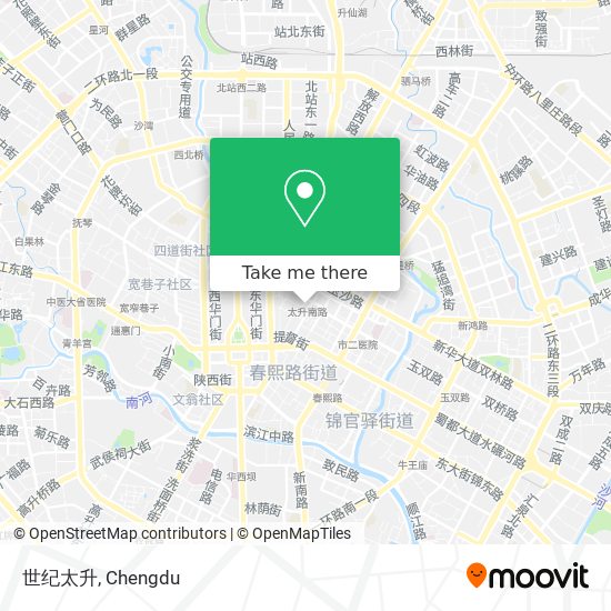 世纪太升 map
