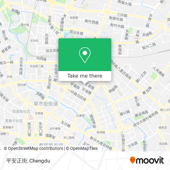 平安正街 map