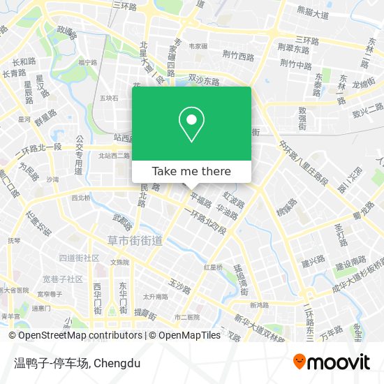 温鸭子-停车场 map