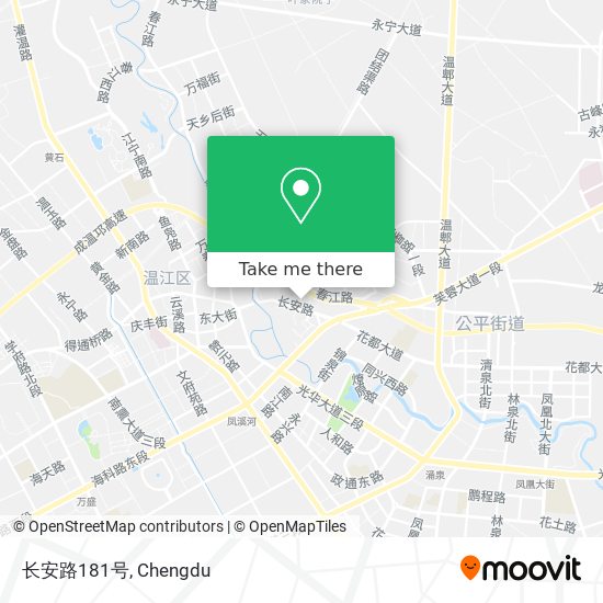 长安路181号 map