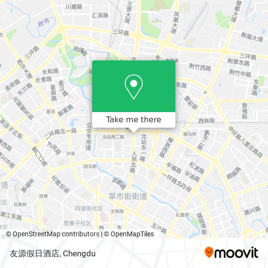 友源假日酒店 map