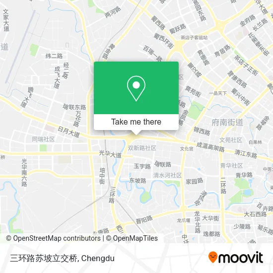 三环路苏坡立交桥 map