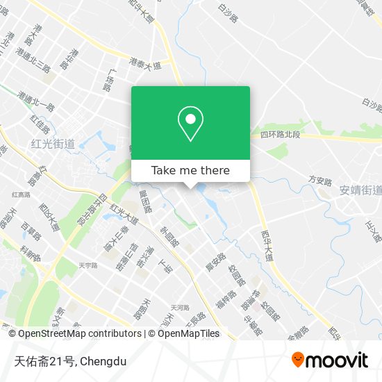 天佑斋21号 map