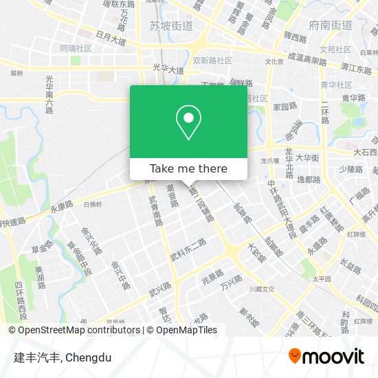 建丰汽丰 map