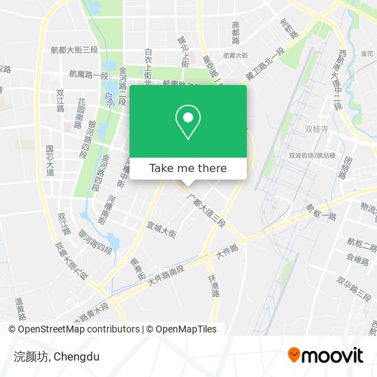 浣颜坊 map