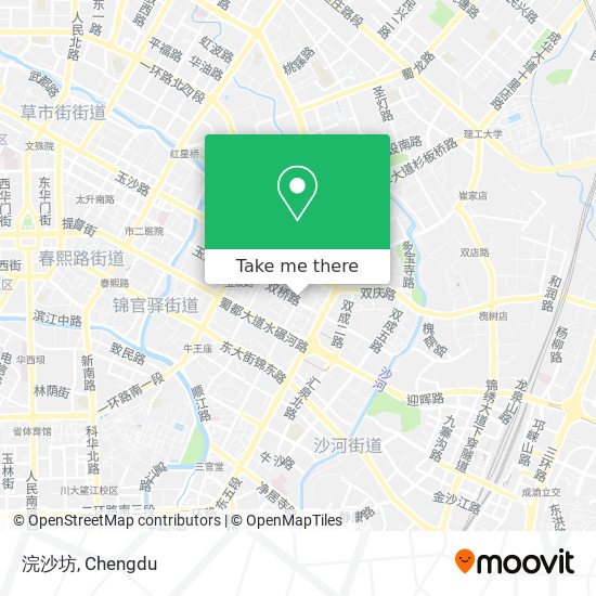 浣沙坊 map