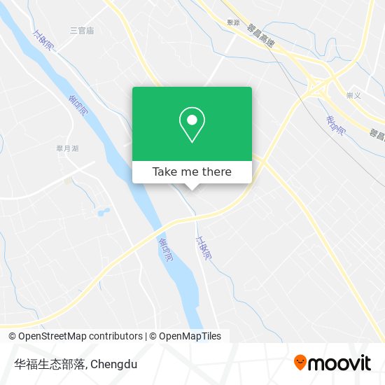 华福生态部落 map