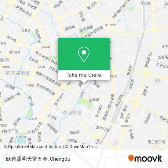 欧普照明天富五金 map