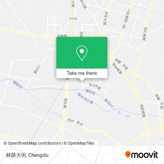 林荫大街 map