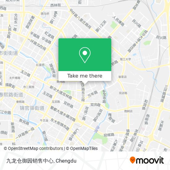 九龙仓御园销售中心 map