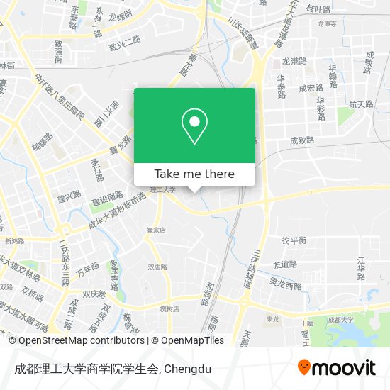 成都理工大学商学院学生会 map