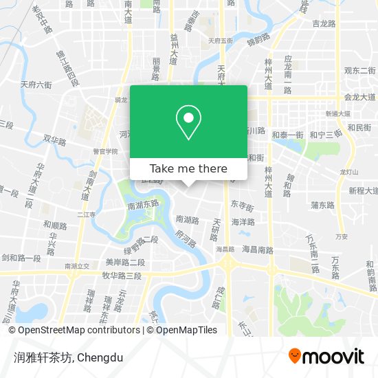润雅轩茶坊 map