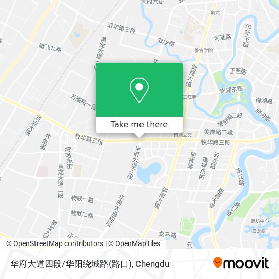 华府大道四段/华阳绕城路(路口) map