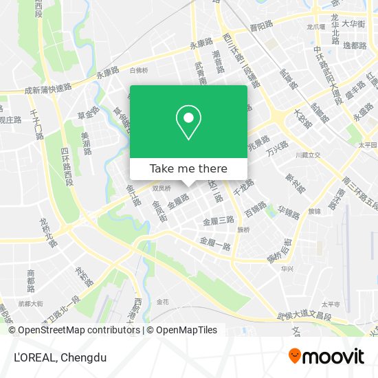 L'OREAL map