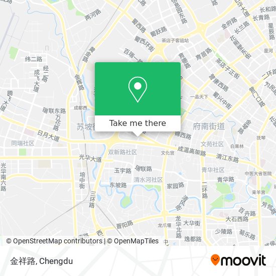 金祥路 map