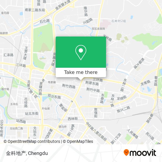 金科地产 map