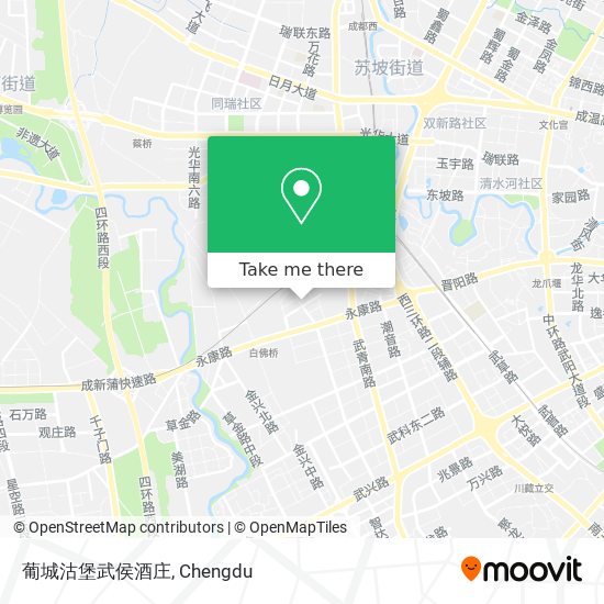 葡城沽堡武侯酒庄 map