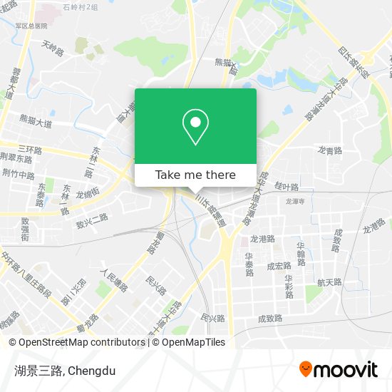 湖景三路 map