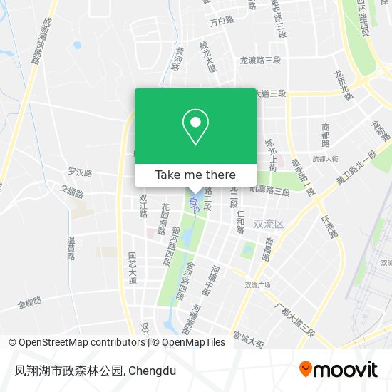 凤翔湖市政森林公园 map