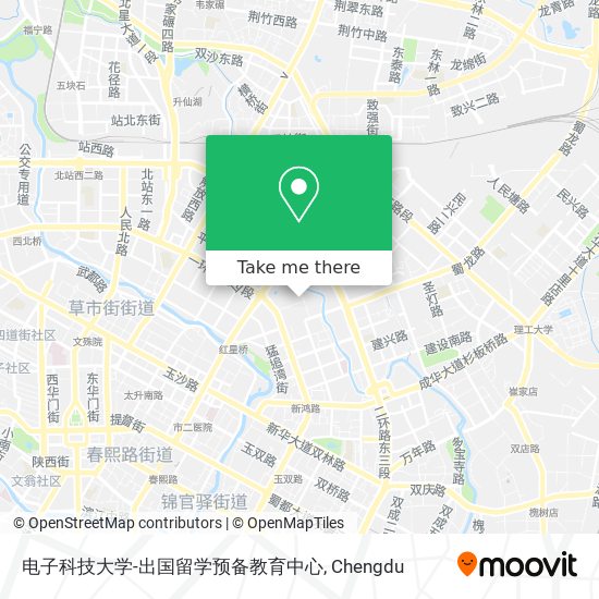 电子科技大学-出国留学预备教育中心 map