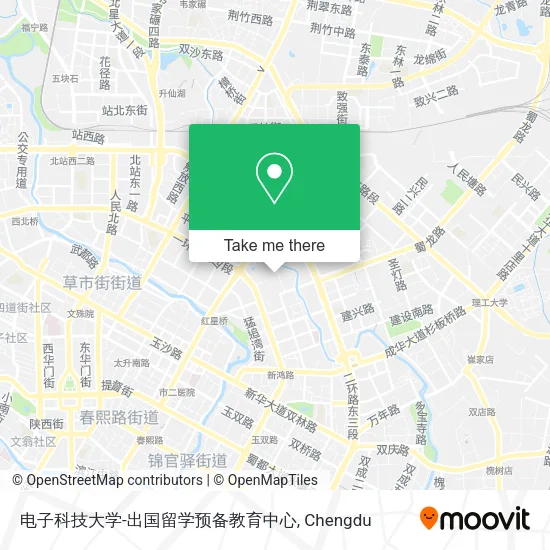 电子科技大学-出国留学预备教育中心 map