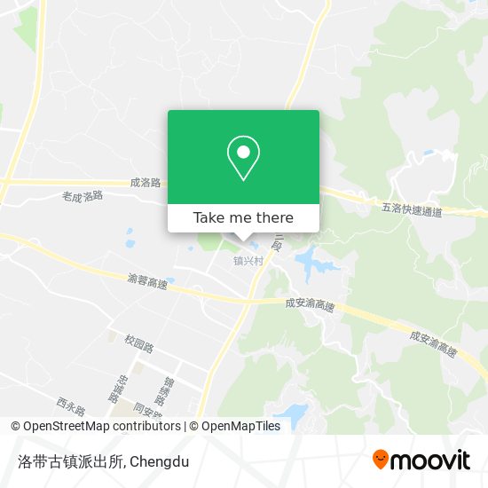 洛带古镇派出所 map