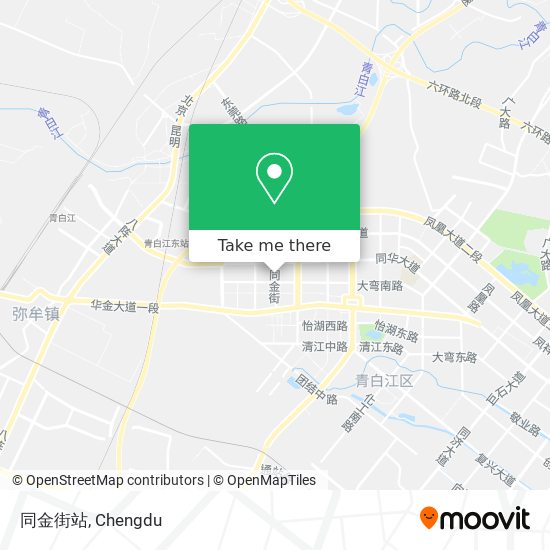 同金街站 map