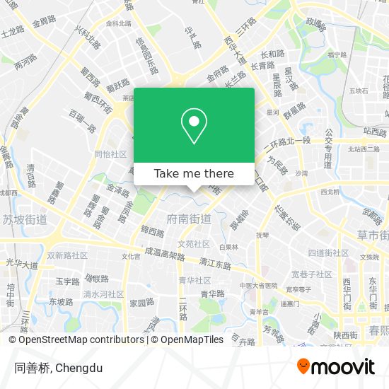 同善桥 map
