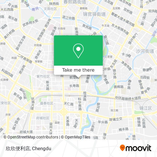 欣欣便利店 map