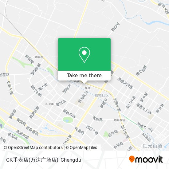 CK手表店(万达广场店) map