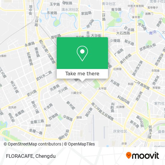 FLORACAFE map