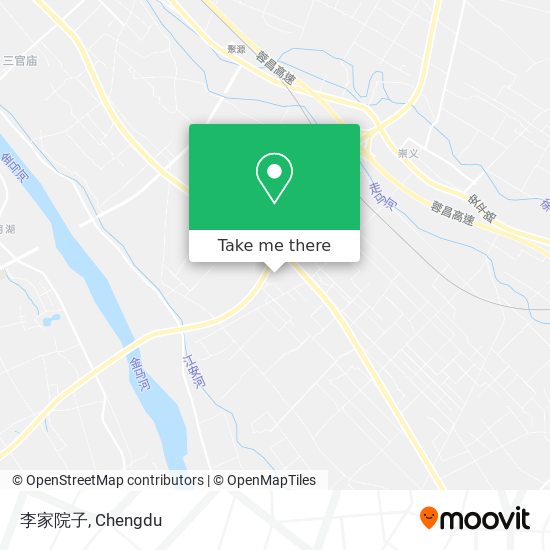 李家院子 map