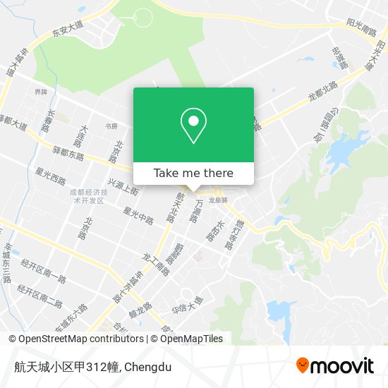 航天城小区甲312幢 map