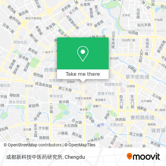 成都新科技中医药研究所 map