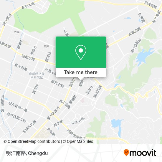 明江南路 map