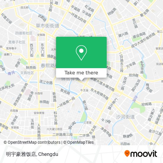 明宇豪雅饭店 map